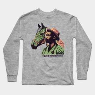 equine veterinarian Long Sleeve T-Shirt